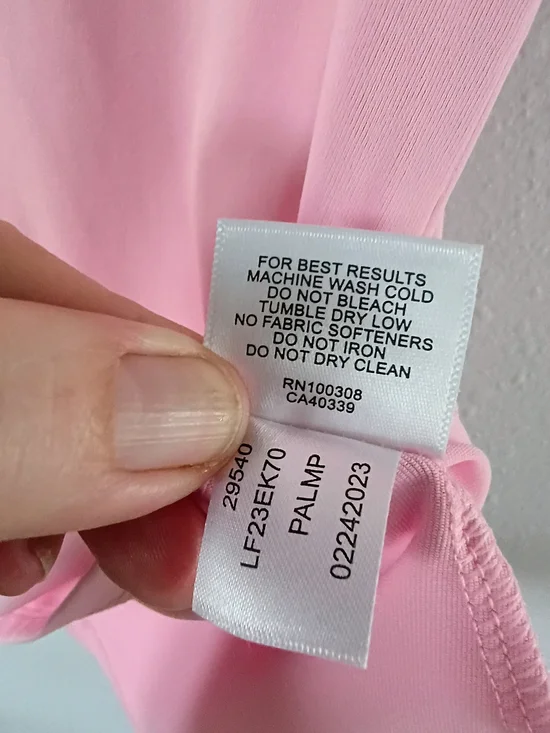 Peter Millar Pink Short Sleeve Polo Women’s Small Quarter Zip Golf Top - Picture 5 of 6